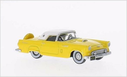 Ford Thunderbird Two-Seater 1/87 Oxford geel/wit 1956 modelauto