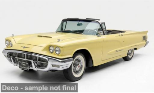 Modelauto Ford Thunderbird Squarebird geel 1960 1/18 Sun Star