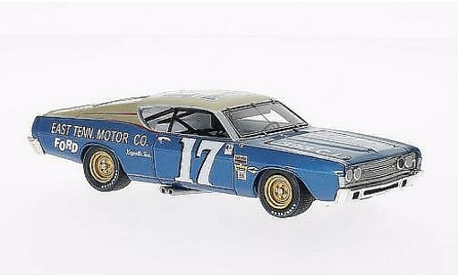 Ford Torino Berlina 1/43 Spark No.17 East Tenn. Motor Co. Darlington 400 1968 modelauto