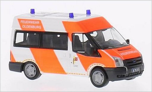 Ford Transit Bus 1/87 Rietze 06 Brandweer Oldenburg modelauto