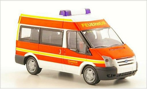 Ford Transit Bus 1/87 Rietze 06 Brandweer Wulfrath modelauto