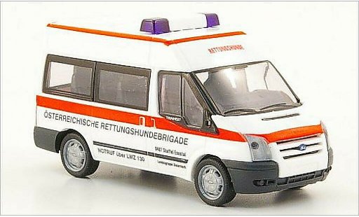 Ford Transit Bus 1/87 Rietze Rettungshundebrigade (AT) 2006 modelauto