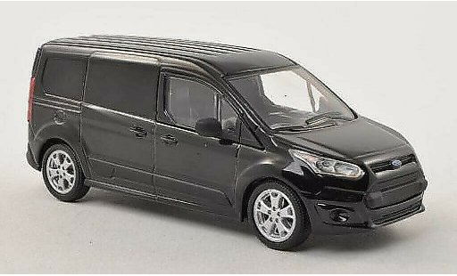 Ford Transit Connect 1/43 Greenlight zwart 2014 modelauto