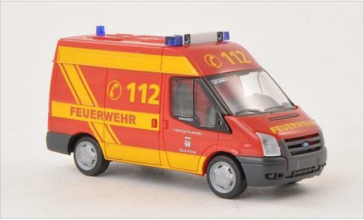 Ford Transit Kastenwagen 1/87 Rietze Brandweer Hoxter 2006 modelauto