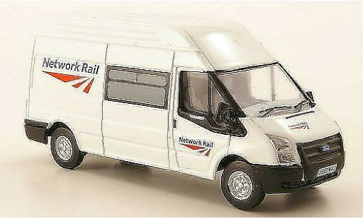 Ford Transit Kastenwagen 1/76 Oxford Hochdakbestelwagen Network Rail 2010 modelauto