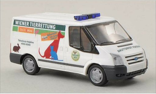 Ford Transit Kastenwagen 1/87 Rietze Wiener Tierrettung (A) 2006 modelauto