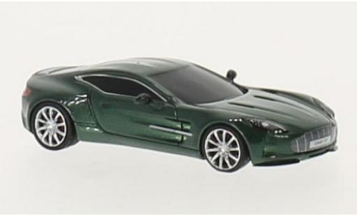 Modelauto Aston Martin One-77 coupe -77 metallic groen 1/87 FrontiArt