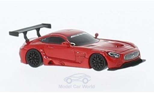 Modelauto Mercedes AMG GT GT3 3 rood 1/87 FrontiArt