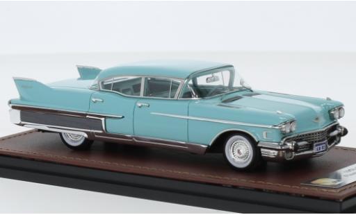 Modelauto Cadillac Fleetwood Sixty Special 60 turquoise 1958 1/43 GLM