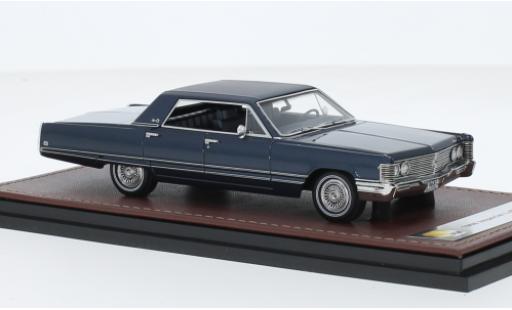 Modelauto Chrysler Imperial Sedan LeBaron metallic blauw 1968 1/43 GLM