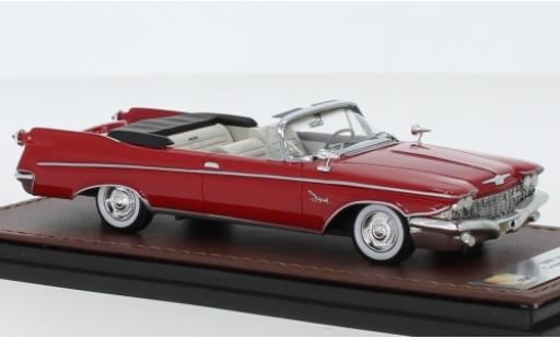 Modelauto Imperial Crown Convertible Cabriolet rood 1960 1/43 GLM