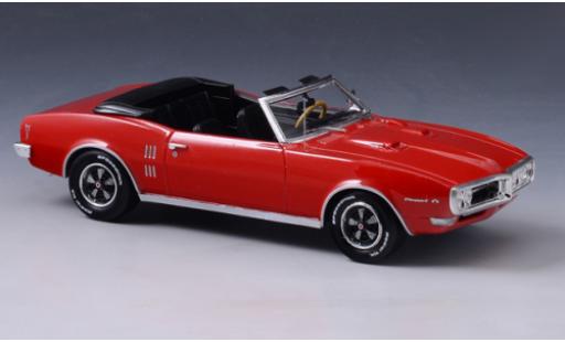 Modelauto Pontiac Firebird 1968 400 Cabriolet rood 1/43 GLM