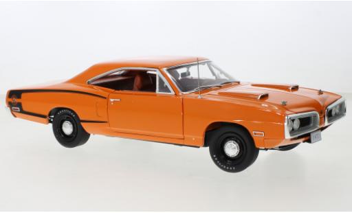 Modelauto Dodge Coronet Super Bee oranje/zwart Go Mango 1970 1/18 GMP