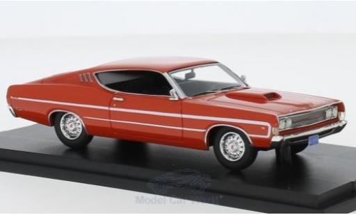 Modelauto Ford Torino Berlina oranje 1969 1/43 Goldvarg Collections