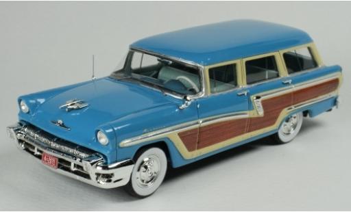 Modelauto Mercury Monterey Station Wagon blauw/Holzoptik 1956 1/43 Goldvarg Collections