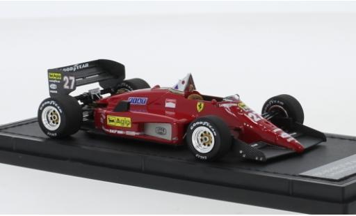 Modelauto Ferrari 156 156/85 /85 No.27 Scuderia formule 1 1987 M.Alboreto 1/43 GP Replicas