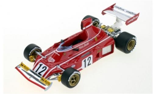 Modelauto Ferrari 312 B3 No.12 Scuderia formule 1 1974 N.Lauda 1/43 GP Replicas