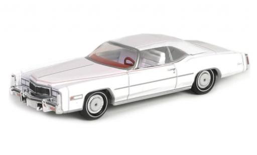 Modelauto Cadillac Eldorado Convertible Cabriolet wit 1976 1/64 Greenlight