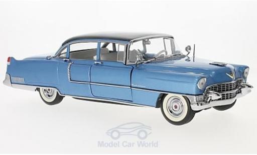Modelauto Cadillac Fleetwood Series 60 metallic blauw/zwart Elvis Presley 1955 zonder Vitrine 1/18 Greenlight