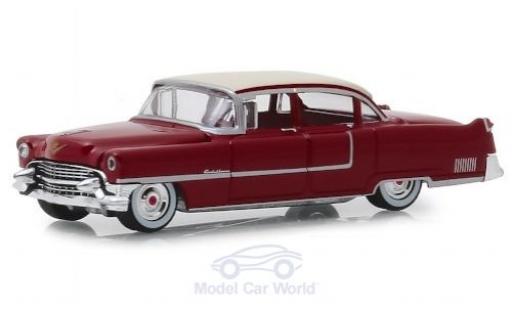 Modelauto Cadillac Fleetwood Series 60 rood/beige 1955 1/64 Greenlight