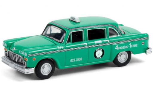 Modelauto Checker Marathon taxi A11 Zone Cab 1969 Staten Island Nouveau York 1/64 Greenlight