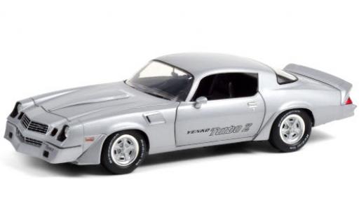 Modelauto Chevrolet Camaro Z28 Yenko Turbo Z grijs/Dekor 1981 1/18 Greenlight