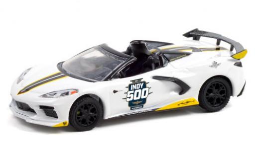 Modelauto Chevrolet Corvette Convertible C8 Cabriolet Offical Pace Car Indianapolis 500 2021 1/64 Greenlight