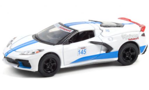 Modelauto Chevrolet Corvette Stingray (C8) Kaizen Autosport 2020 No.145 1/64 Greenlight