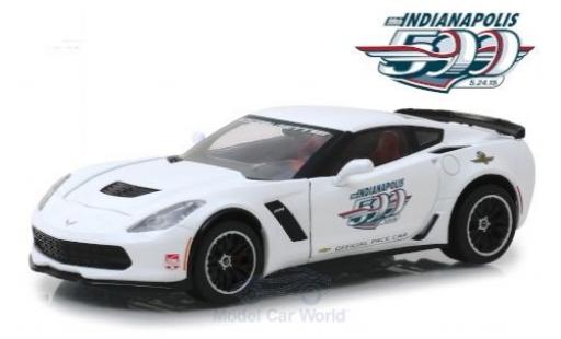Modelauto Chevrolet Corvette Z06 Indianapolis 500 2015 Official Pace Car 1/24 Greenlight