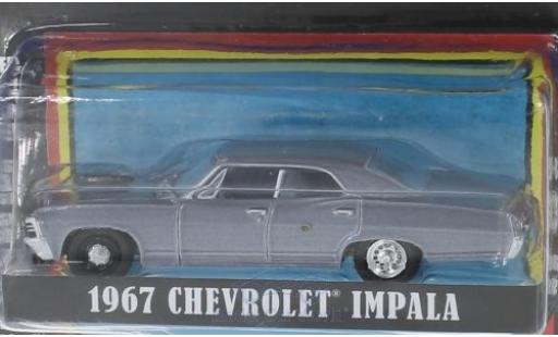 Modelauto Chevrolet Impala Sedan metallic grijs The A-Team 1967 1/64 Greenlight