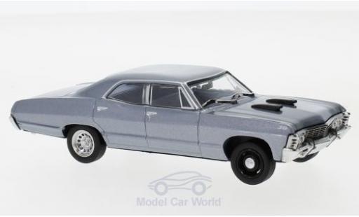 Modelauto Chevrolet Impala Sedan metallic grijs The A-Team 1967 1/43 Greenlight