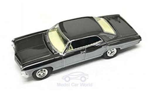 Modelauto Chevrolet Impala Sedan Sport zwart/chrom Supernatural 1967 1/64 Greenlight