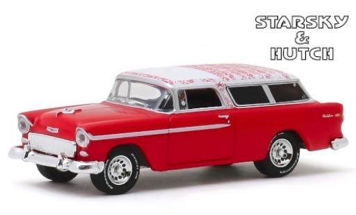 Modelauto Chevrolet Nomad Station Wagon rood/wit Starsky & Hutch 1955 1/64 Greenlight
