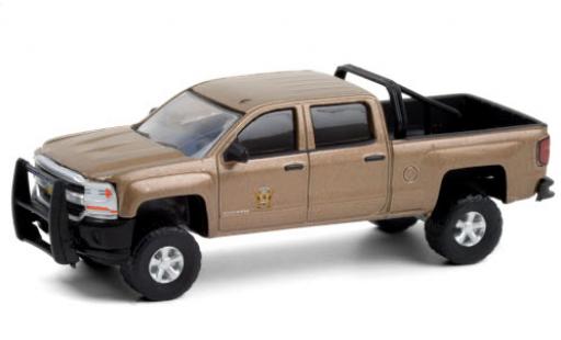 Modelauto Chevrolet Silverado police 1500 Washington State Politie 2017 Departement of Poisson and Wildlife 1/64 Greenlight
