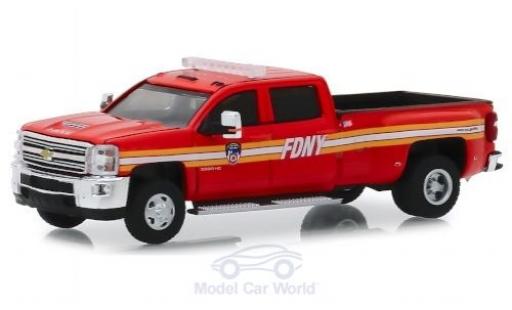 Modelauto Chevrolet Silverado pompiers 3500HD FDNY 2018 1/64 Greenlight