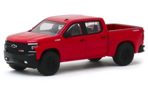 Modelauto Chevrolet Silverado pickup Trail Boss rood 2019 1/64 Greenlight