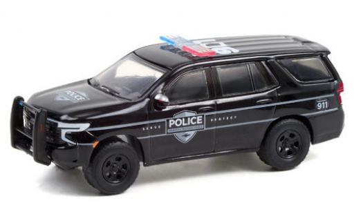 Modelauto Chevrolet Tahoe police General Motors Fleet Politie 2021 Politie Pursuit Vehicle 1/64 Greenlight