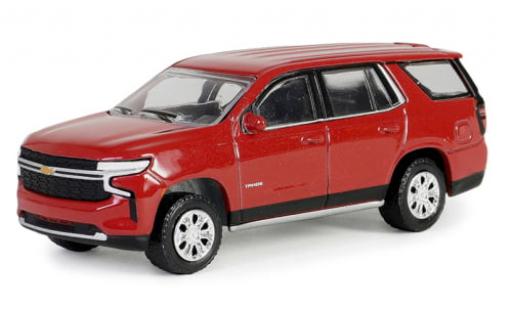 Modelauto Chevrolet Tahoe suv LS rood 2023 1/64 Greenlight