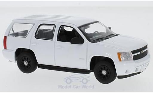 Modelauto Chevrolet Tahoe suv Special Service Vehicle wit 1/43 Greenlight