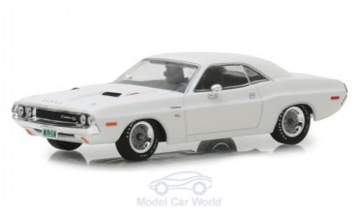 Modelauto Dodge Challenger 1970 R/T wit Vanishing Point 1/64 Greenlight