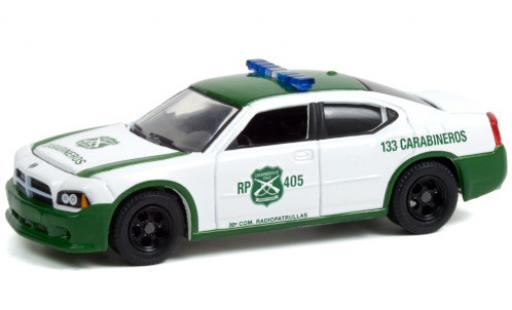 Modelauto Dodge Charger police Politie Carabineros de Chile 2006 1/64 Greenlight