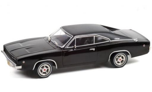 Modelauto Dodge Charger R/T zwart/mat-zwart 1968 John Wick (2014) 1/43 Greenlight