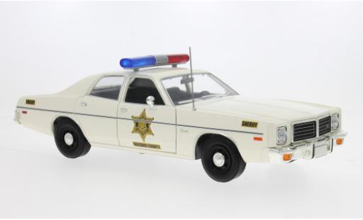 Modelauto Dodge Coronet police 1975 Hazzard County Sheriff Greenlight