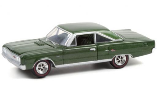 Modelauto Dodge Coronet R/T HEMI metallic groen 1967 1/64 Greenlight