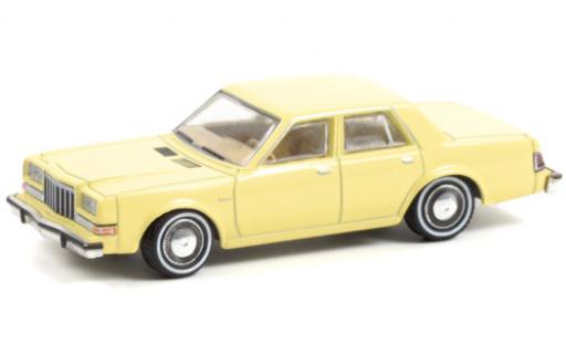 Modelauto Dodge Diplomat Berline beige 1981 The Greatest American Hero (1981-83 TV Series) 1/64 Greenlight