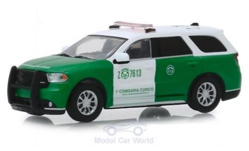 Modelauto Dodge Durango SUV Comisaria Curico - Carbineros de Chile 2018 1/64 Greenlight