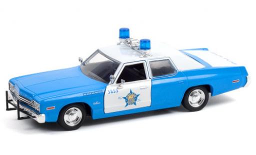 Modelauto Dodge Monaco police Chicago Politie Department 1974 1/24 Greenlight