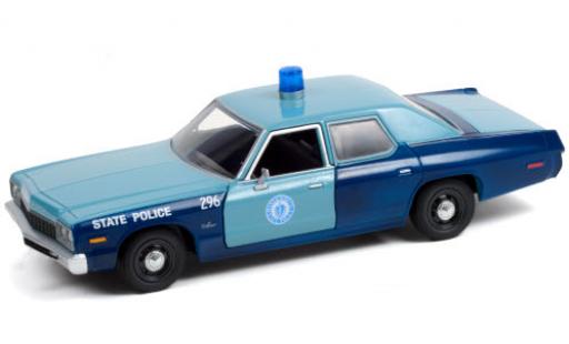 Modelauto Dodge Monaco police Massachusetts State Politie 1975 1/24 Greenlight