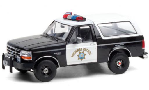 Modelauto Ford Bronco Police California Highway Patrol 1995 1/18 Greenlight