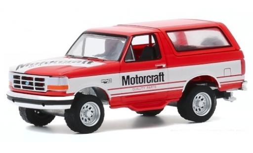 Modelauto Ford Bronco Wagon Motorcraft Quality Parts 1994 1/64 Greenlight